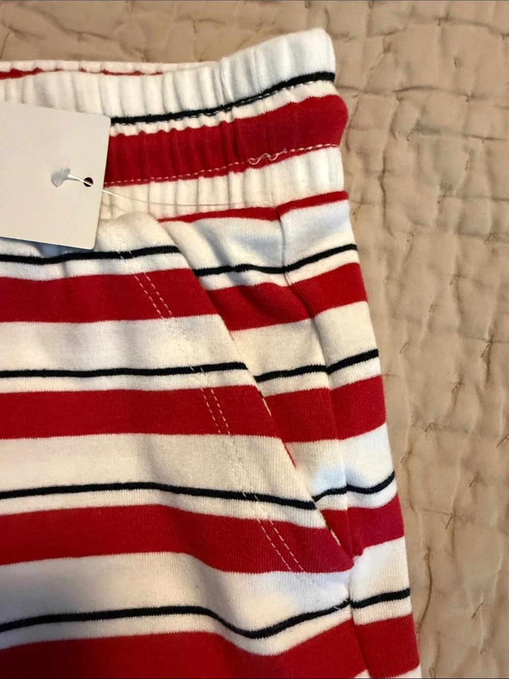 Parke for Target Red and White Striped High Waist Women’s Shorts